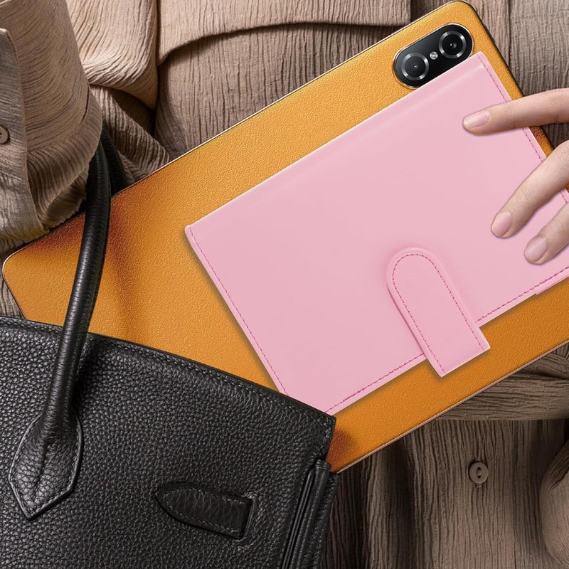 NICOOTHBudget Binder Cash Envelopes A6 Money Saving Binder with Zipper envelopes (Pink) - Image 3